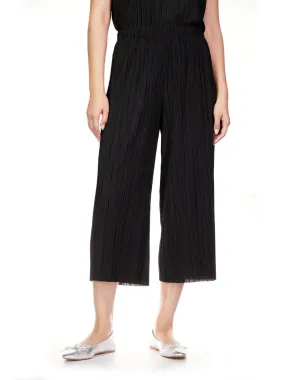 Sanctuary - Plisse Culotte Pants in Black