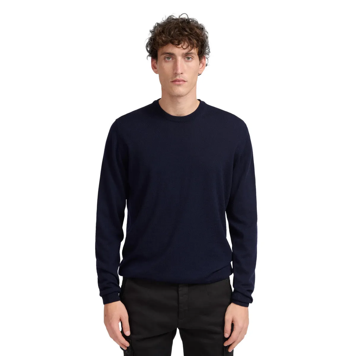 Sandbanks Crewneck Knit A1-24 Navy