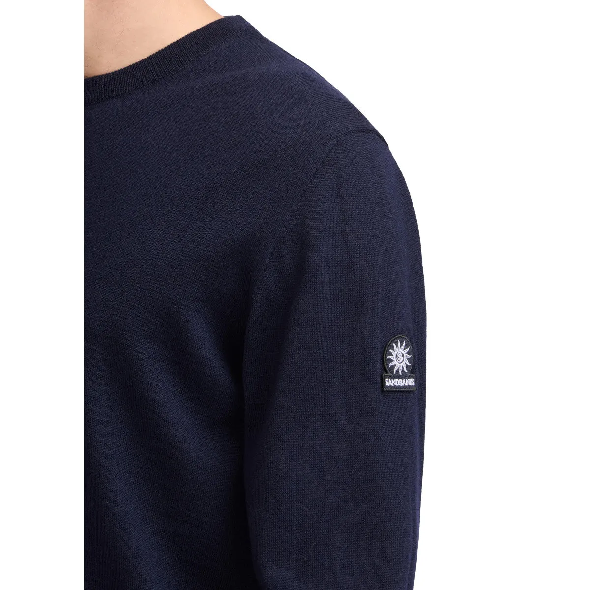 Sandbanks Crewneck Knit A1-24 Navy