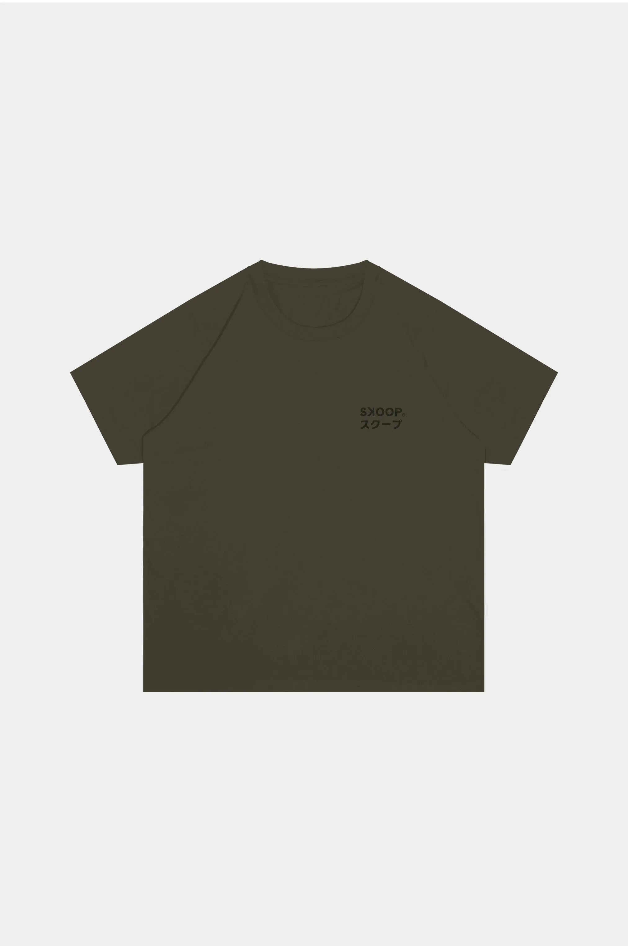 SKOOP® Crewneck Shirt Evergreen SKP Olive