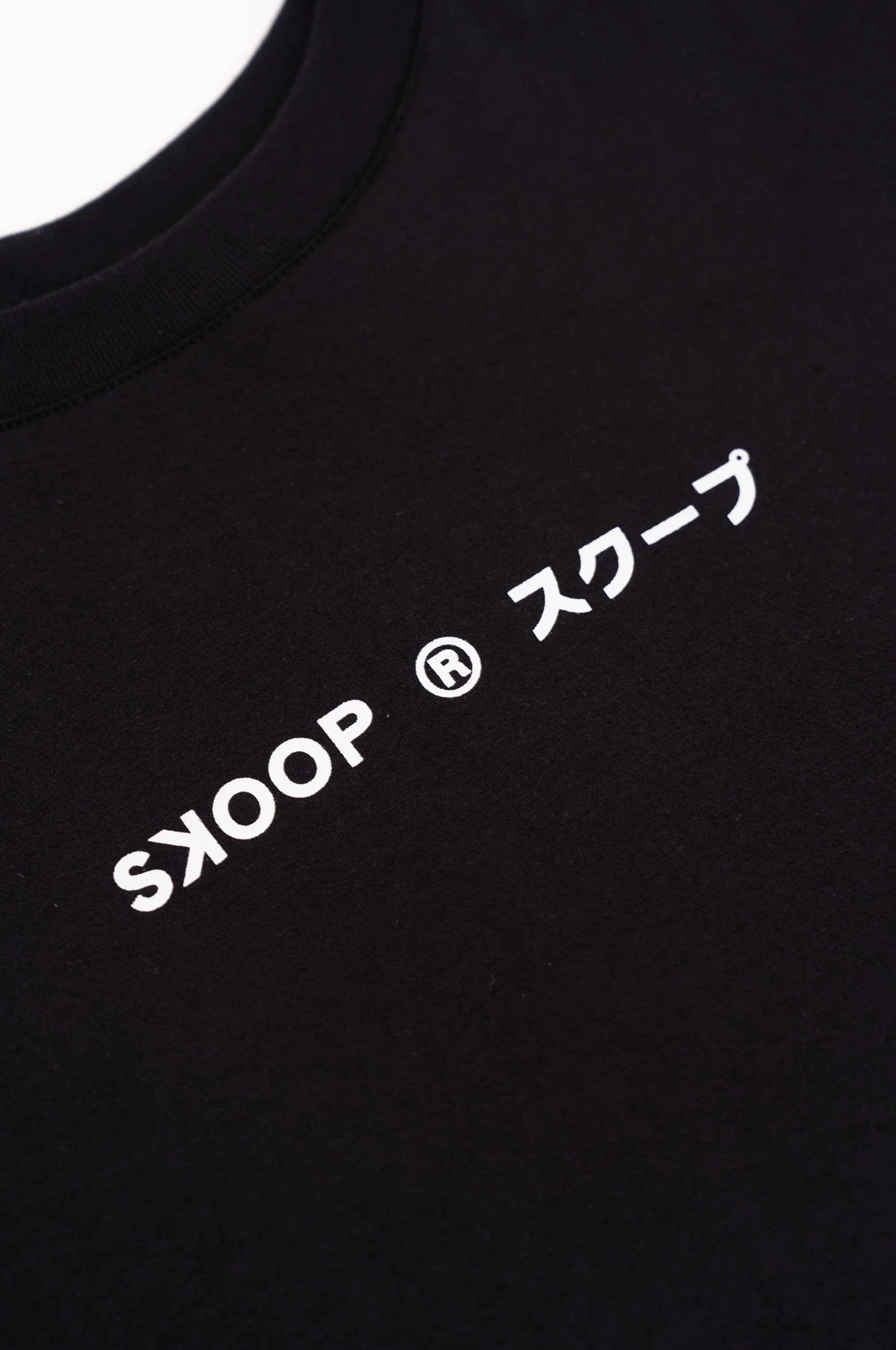 SKOOP® Crewneck Shirt Hannya Black