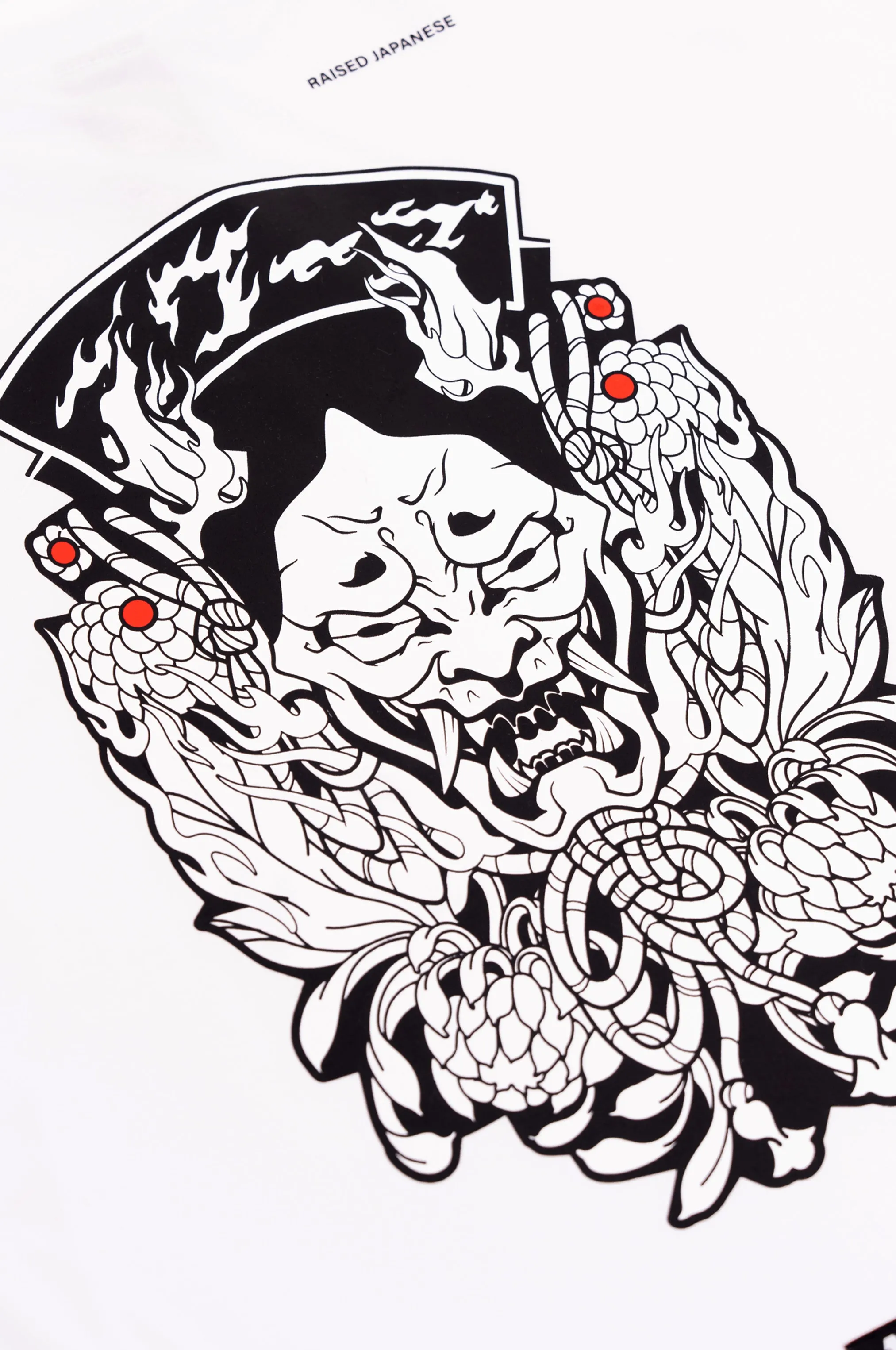 SKOOP® Crewneck Shirt Hannya White