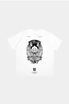 SKOOP® Crewneck Shirt Hannya White