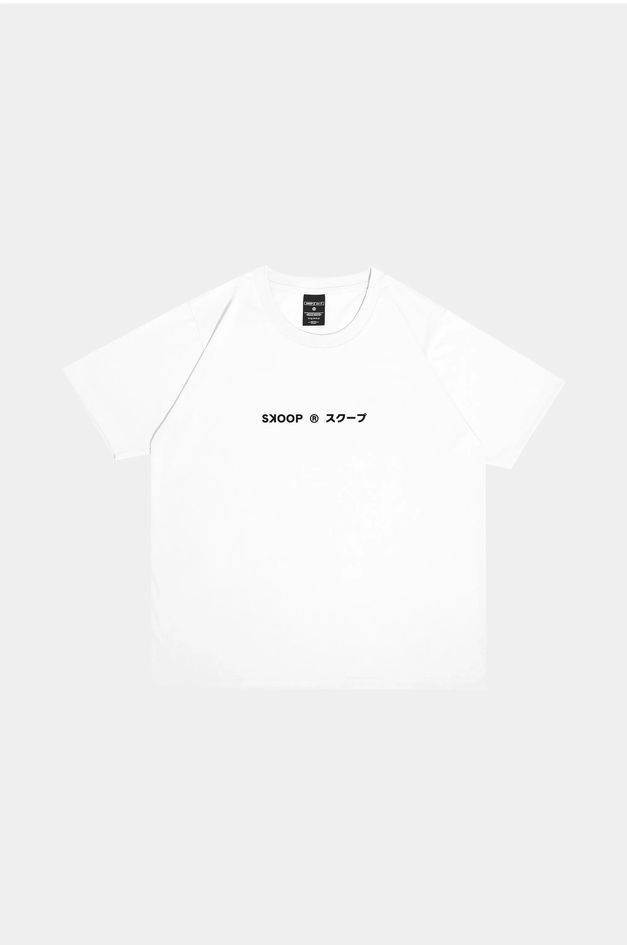 SKOOP® Crewneck Shirt Hannya White