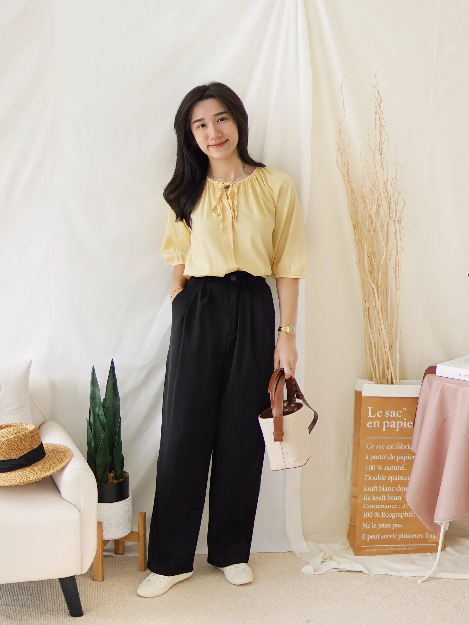 SUIT HIGH WAIST CULOTTES