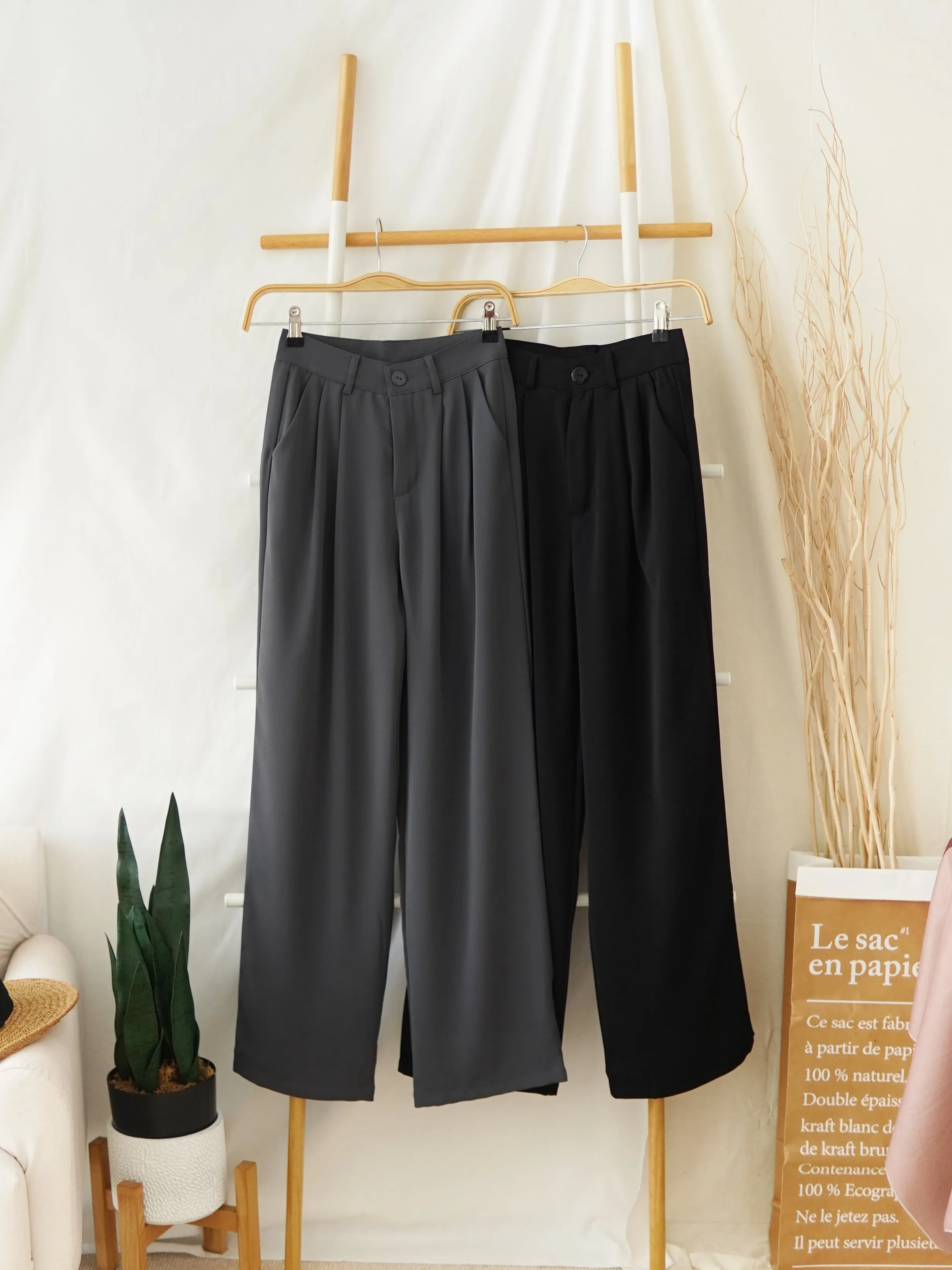 SUIT HIGH WAIST CULOTTES