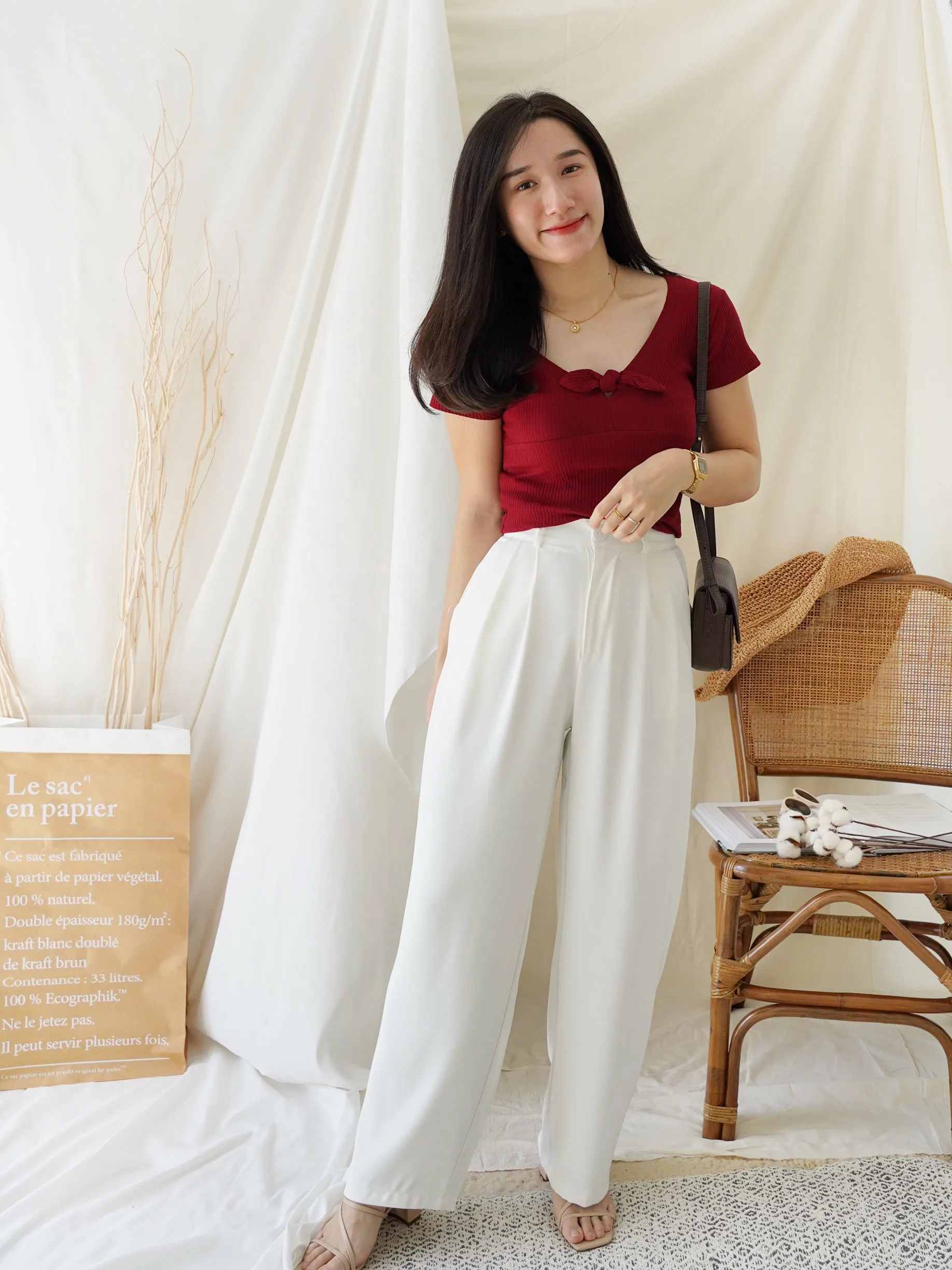 SUIT HIGH WAIST CULOTTES