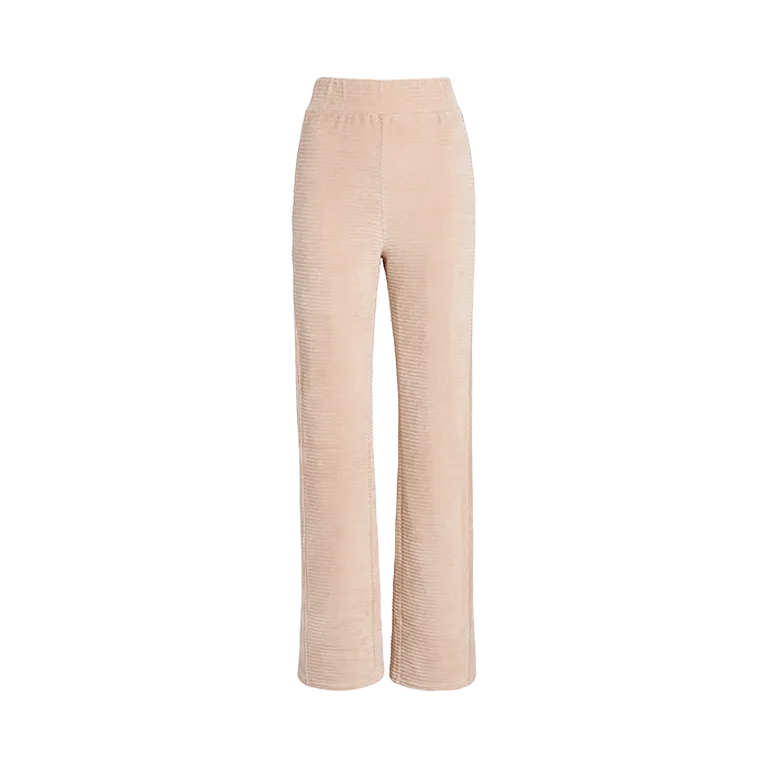 Textured Wide Leg Pant | Doe