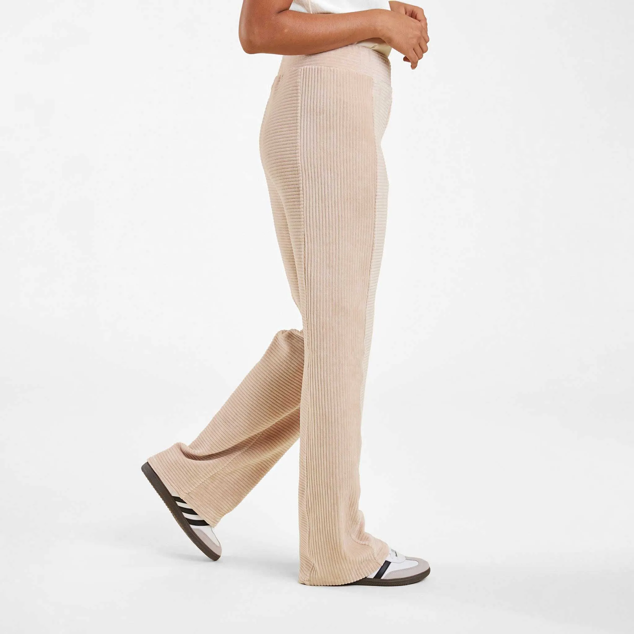 Textured Wide Leg Pant | Doe