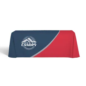 THROW TABLE COVER (OPEN BACK)