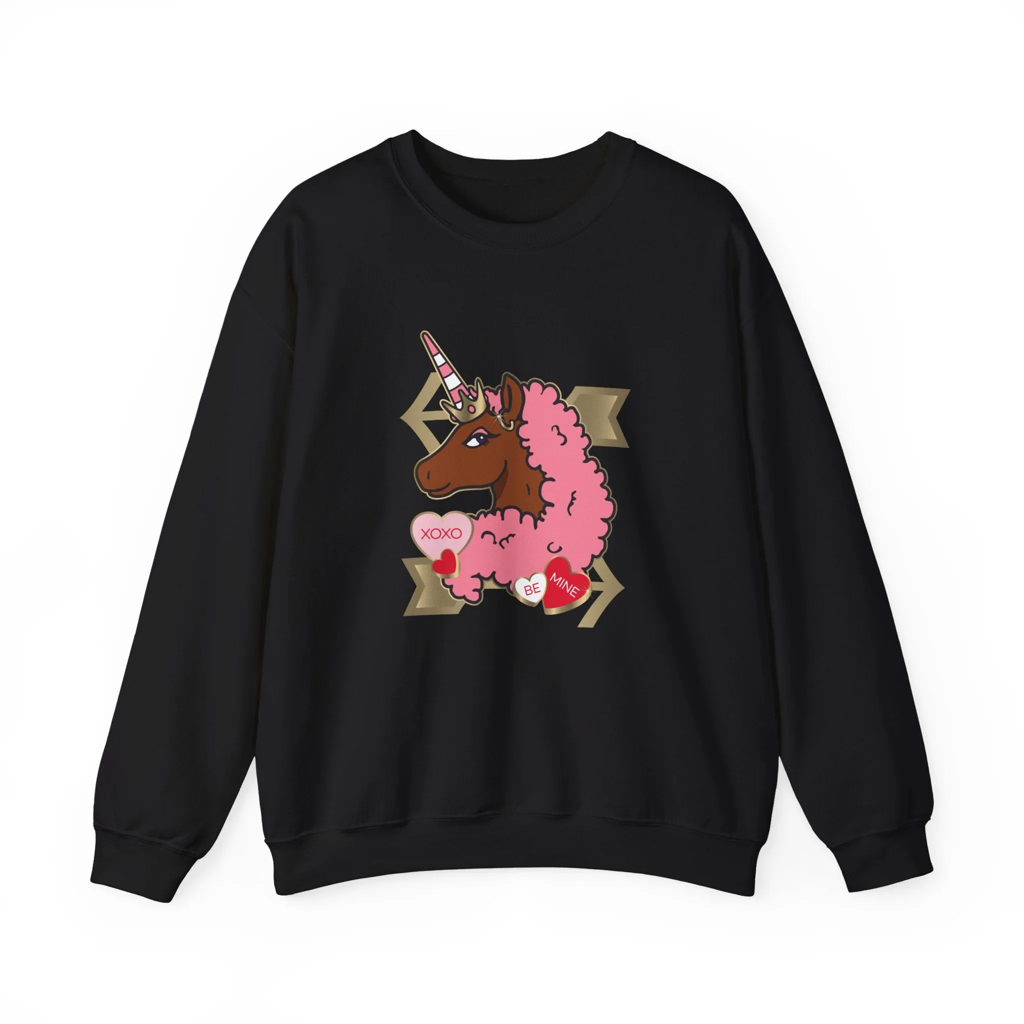 Women - Afro Unicorn Love Sweatshirt