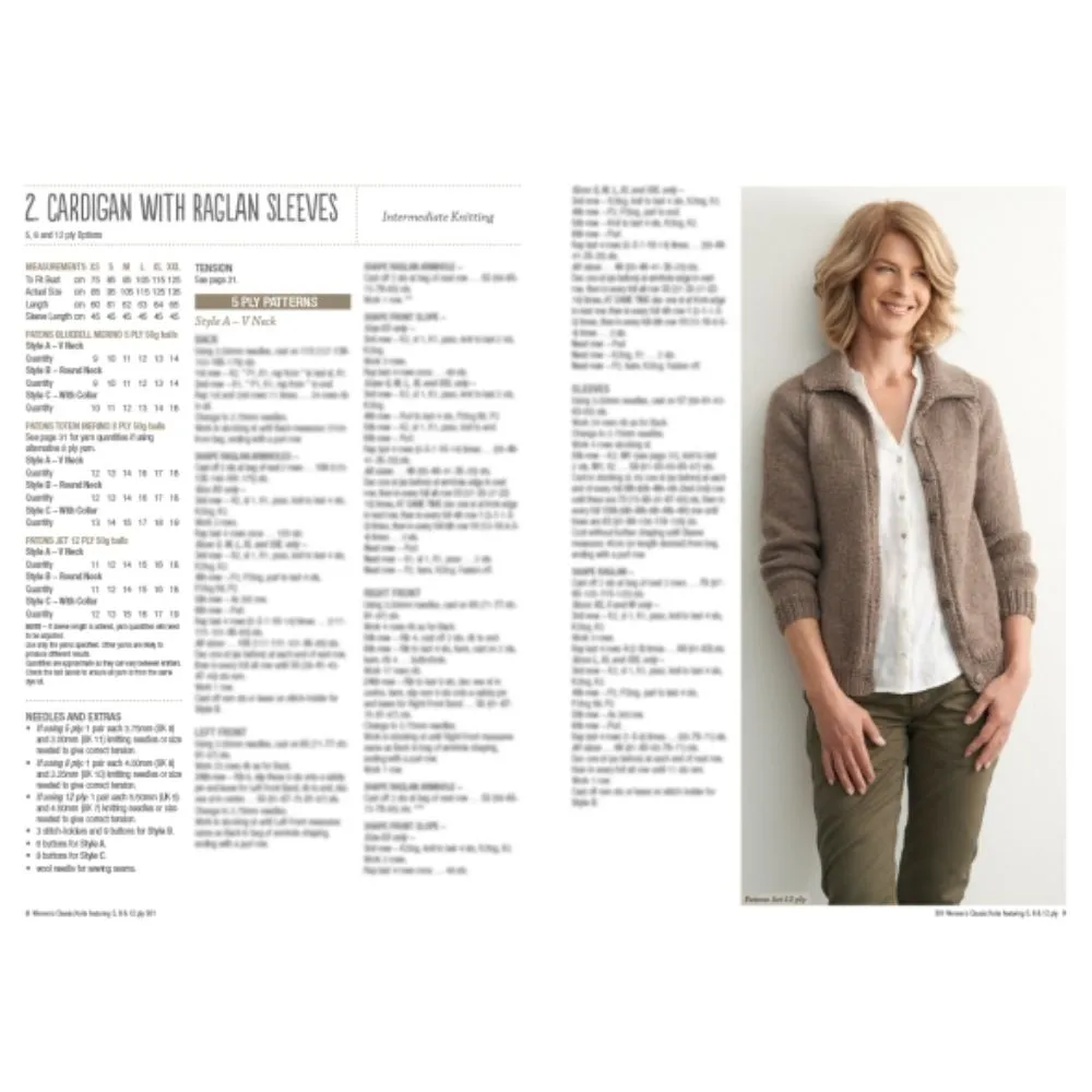 Womens Classic Knits Pattern Book (301)