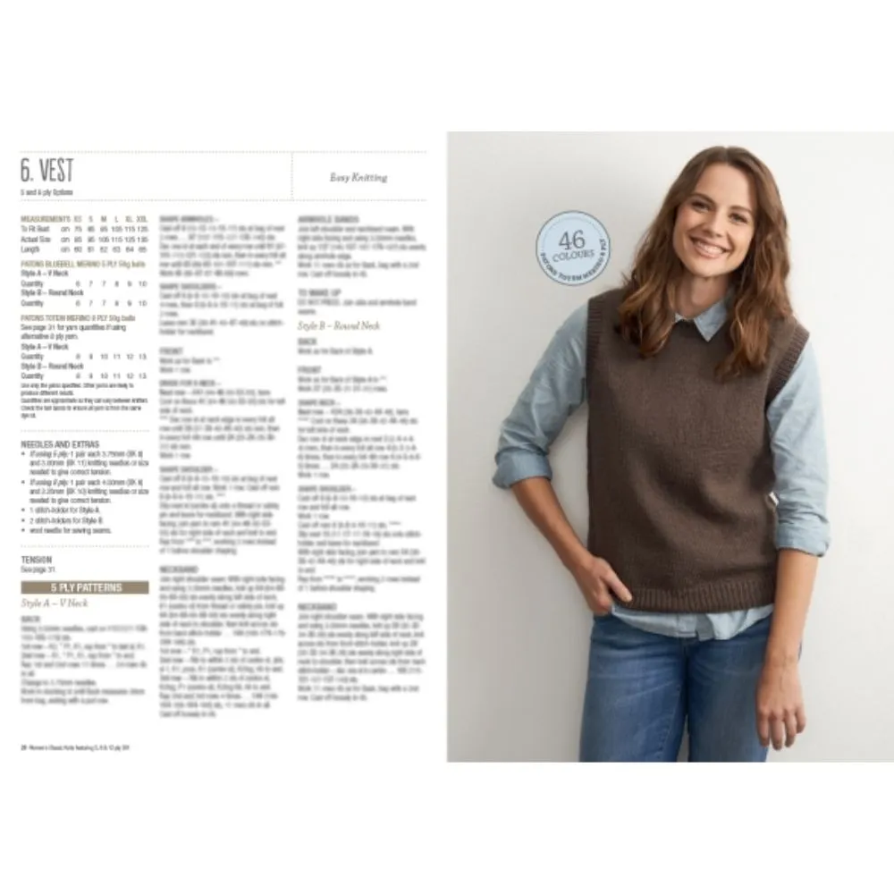 Womens Classic Knits Pattern Book (301)