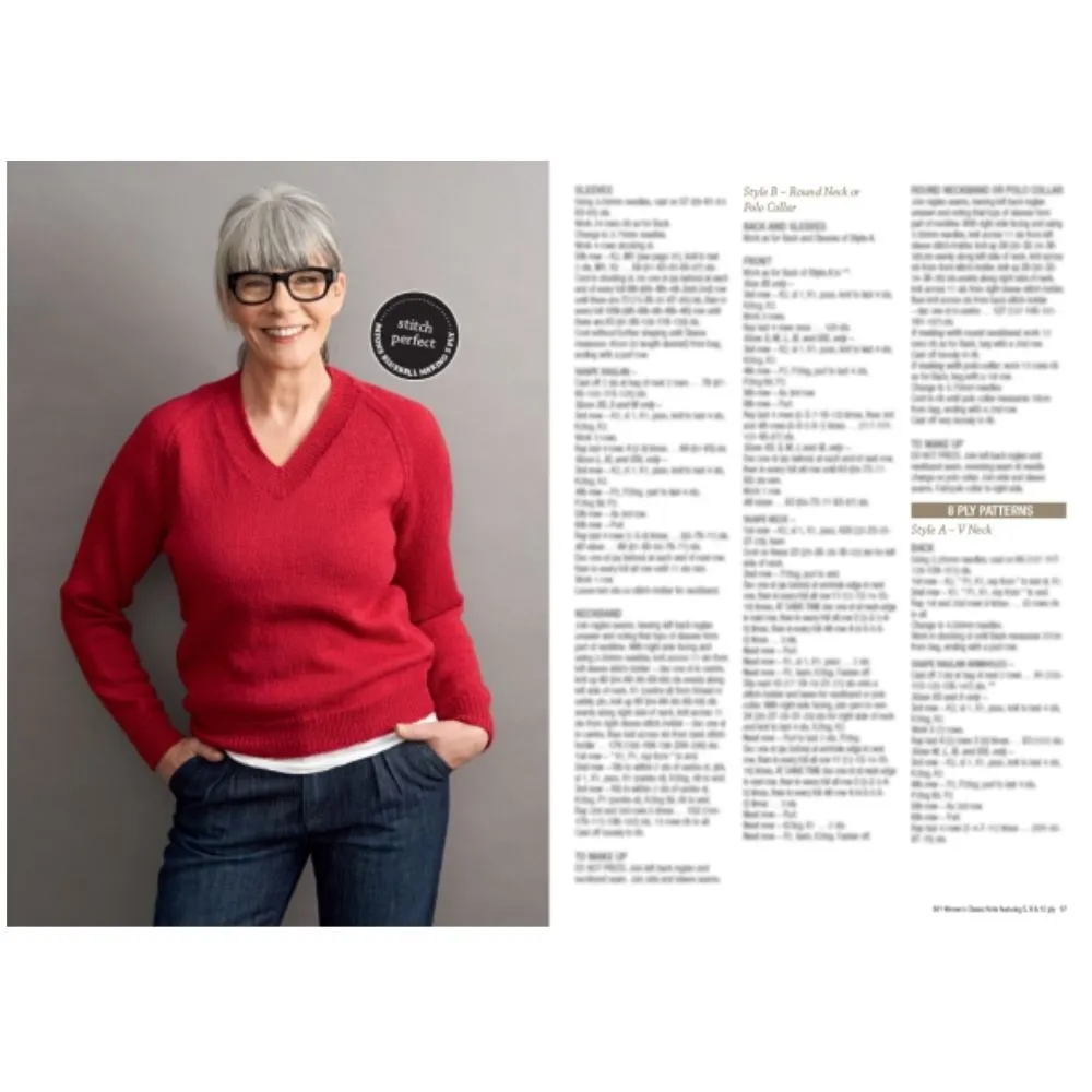 Womens Classic Knits Pattern Book (301)